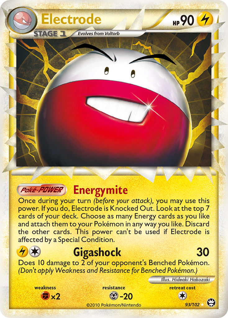 Electrode (93/102) [HeartGold & SoulSilver: Triumphant] | The Gaming-Verse