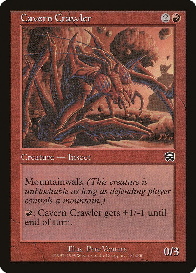 Cavern Crawler [Mercadian Masques] | The Gaming-Verse