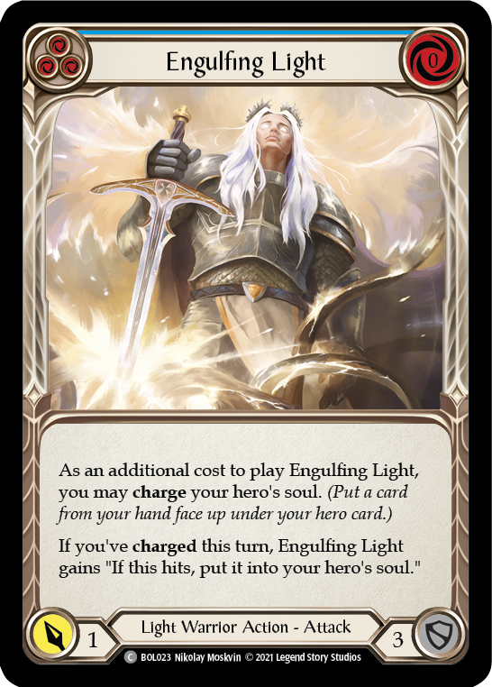 Engulfing Light (Blue) [BOL023] (Monarch Boltyn Blitz Deck) | The Gaming-Verse