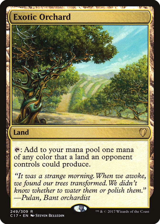 Exotic Orchard [Commander 2017] | The Gaming-Verse