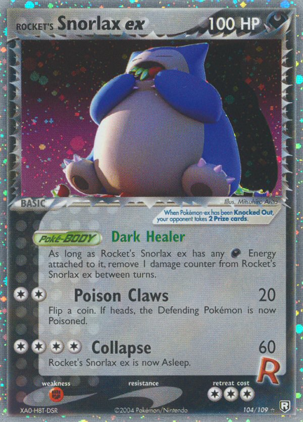 Rocket's Snorlax ex (104/109) [EX: Team Rocket Returns] | The Gaming-Verse