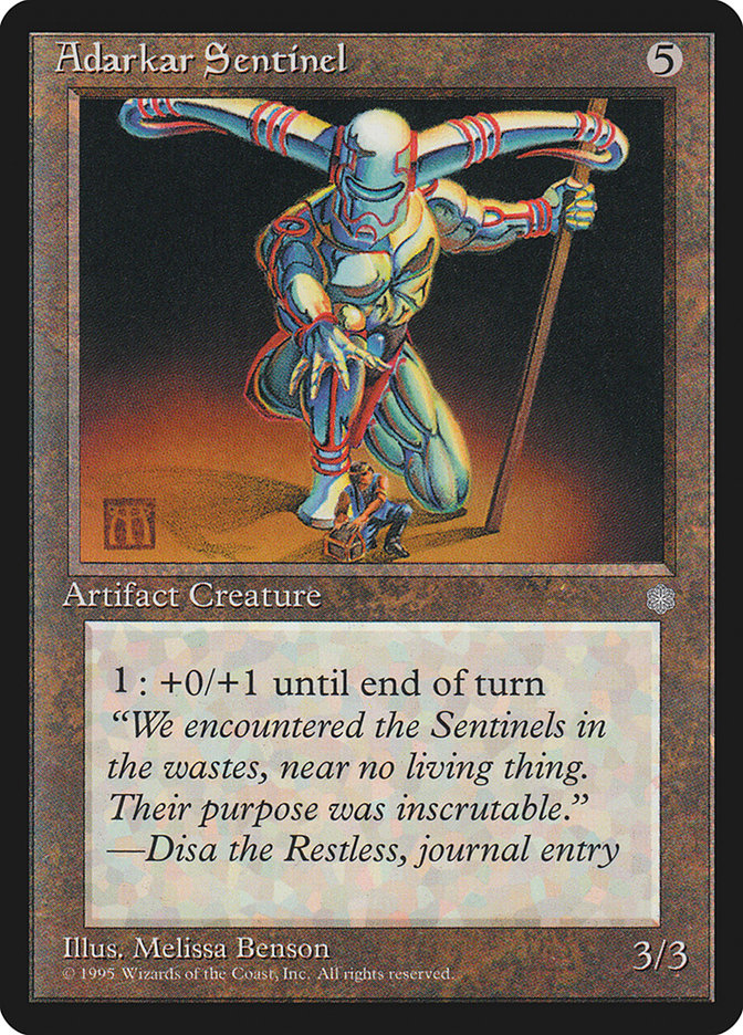 Adarkar Sentinel [Ice Age] | The Gaming-Verse