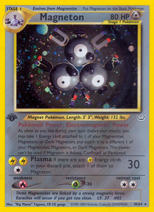 Magneton (10/64) [Neo Revelation 1st Edition] | The Gaming-Verse