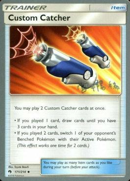 Custom Catcher (171/214) (Pikarom Judge - Haruki Miyamoto) [World Championships 2019] | The Gaming-Verse