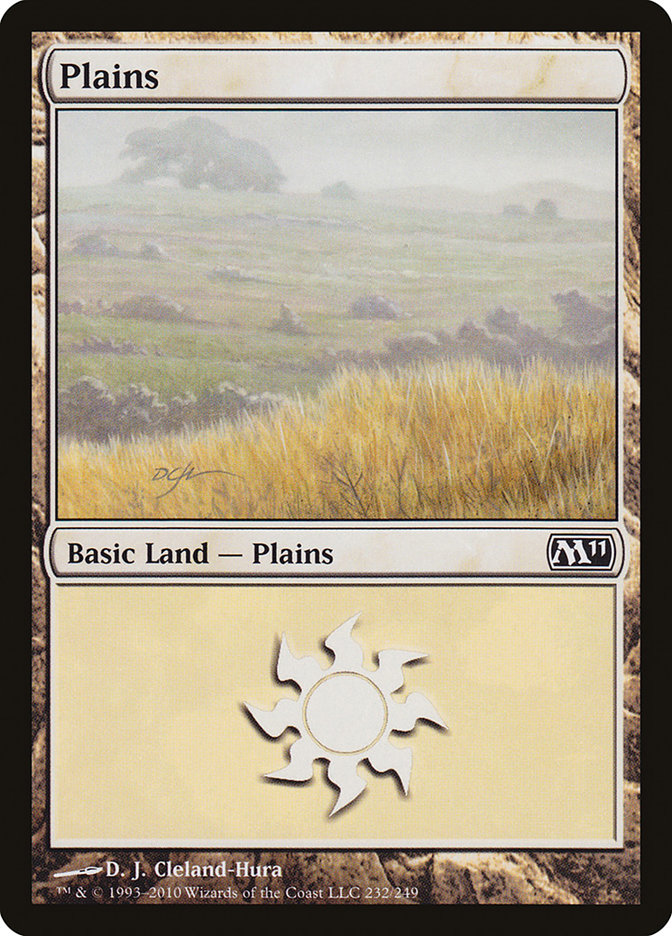 Plains (#232) [Magic 2011] | The Gaming-Verse