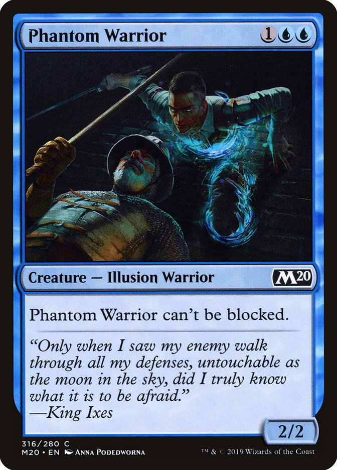 Phantom Warrior [Core Set 2020] | The Gaming-Verse