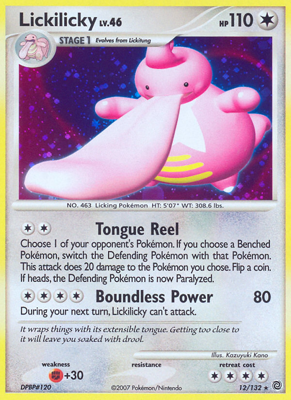 Lickilicky (12/132) [Diamond & Pearl: Secret Wonders] | The Gaming-Verse