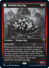 Smoldering Egg // Ashmouth Dragon [Innistrad: Double Feature] | The Gaming-Verse