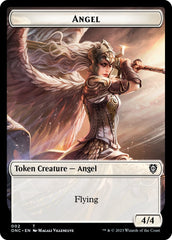 Soldier (007) // Angel Double-Sided Token [Phyrexia: All Will Be One Commander Tokens] | The Gaming-Verse