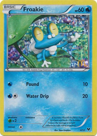 Froakie (4/12) [McDonald's Promos: 2014 Collection] | The Gaming-Verse