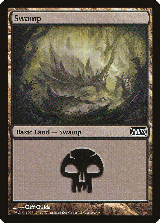 Swamp (#240) [Magic 2013] | The Gaming-Verse