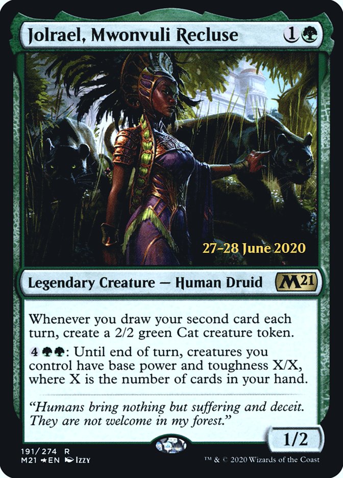 Jolrael, Mwonvuli Recluse  [Core Set 2021 Prerelease Promos] | The Gaming-Verse