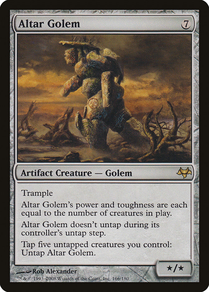 Altar Golem [Eventide] | The Gaming-Verse