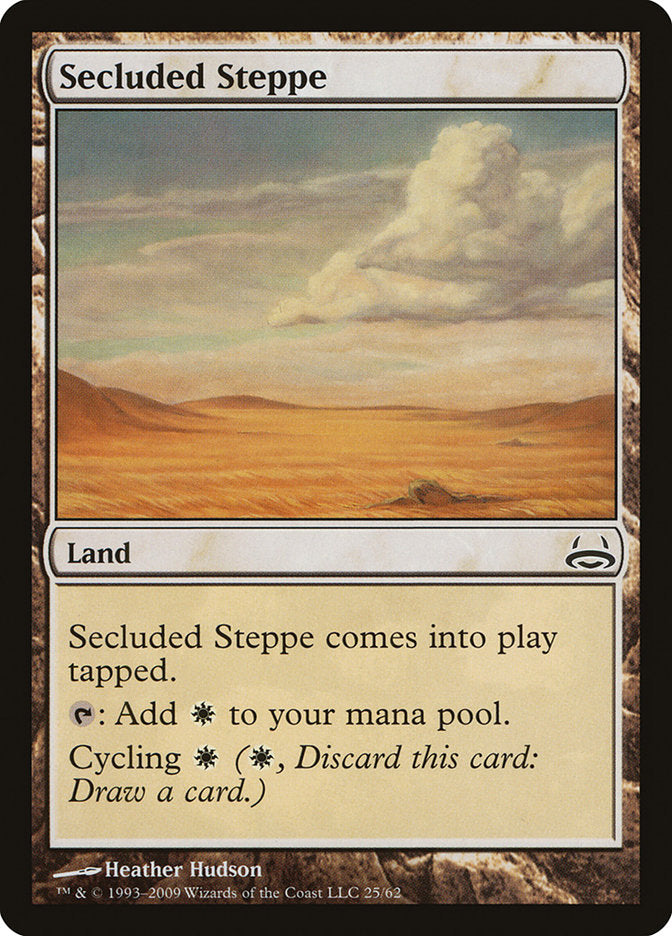 Secluded Steppe [Duel Decks: Divine vs. Demonic] | The Gaming-Verse