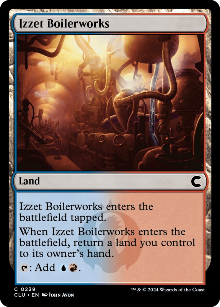 Izzet Boilerworks [Ravnica: Clue Edition] | The Gaming-Verse