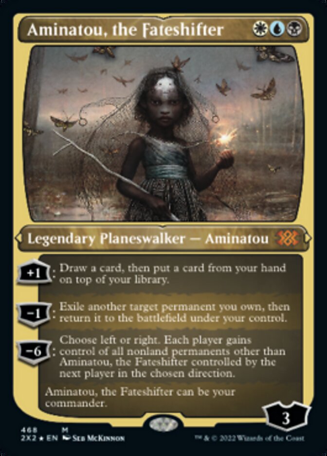 Aminatou, the Fateshifter (Foil Etched) [Double Masters 2022] | The Gaming-Verse