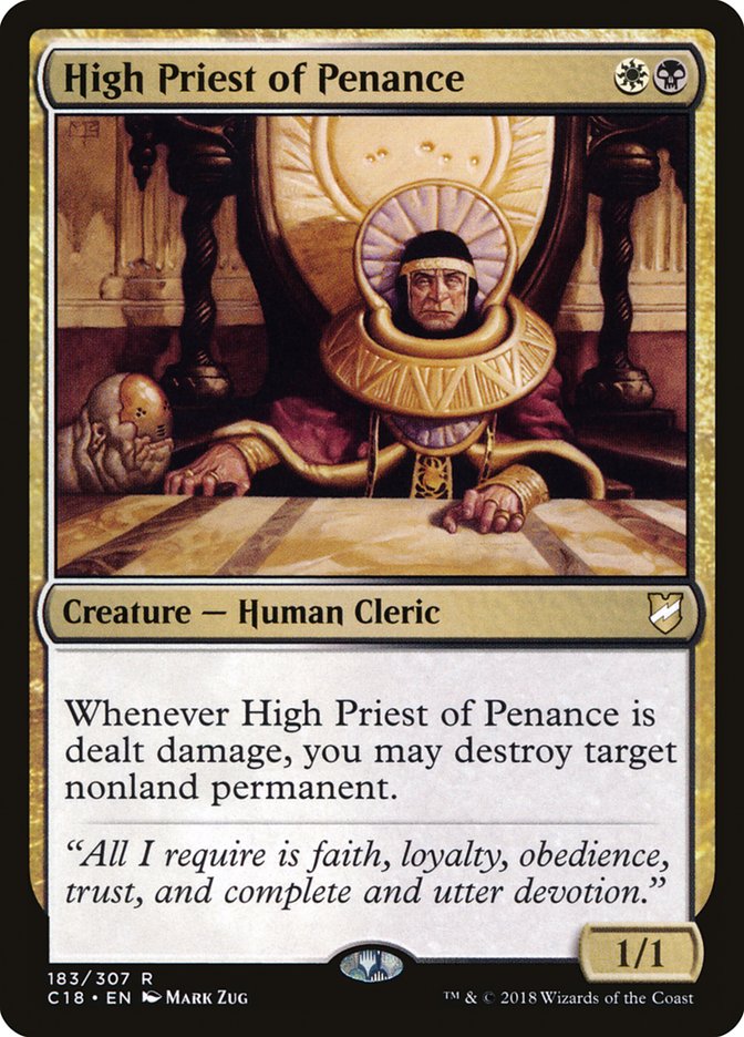 High Priest of Penance [Commander 2018] | The Gaming-Verse