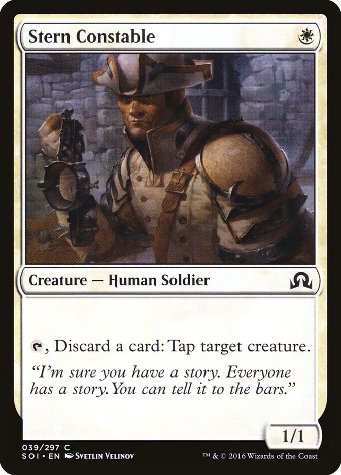 Stern Constable [Shadows over Innistrad] | The Gaming-Verse