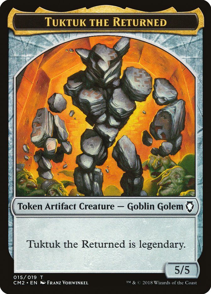 Tuktuk the Returned Token [Commander Anthology Volume II Tokens] | The Gaming-Verse