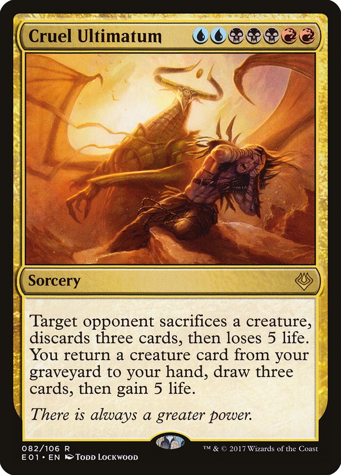 Cruel Ultimatum [Archenemy: Nicol Bolas] | The Gaming-Verse