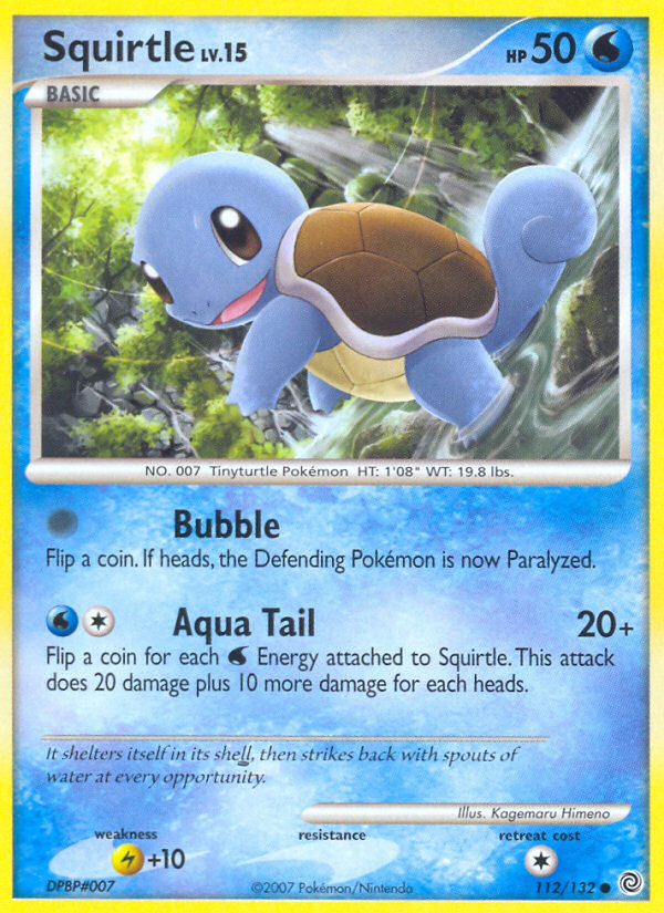 Squirtle (112/132) [Diamond & Pearl: Secret Wonders] | The Gaming-Verse