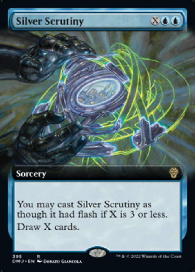 Silver Scrutiny (Extended Art) [Dominaria United] | The Gaming-Verse