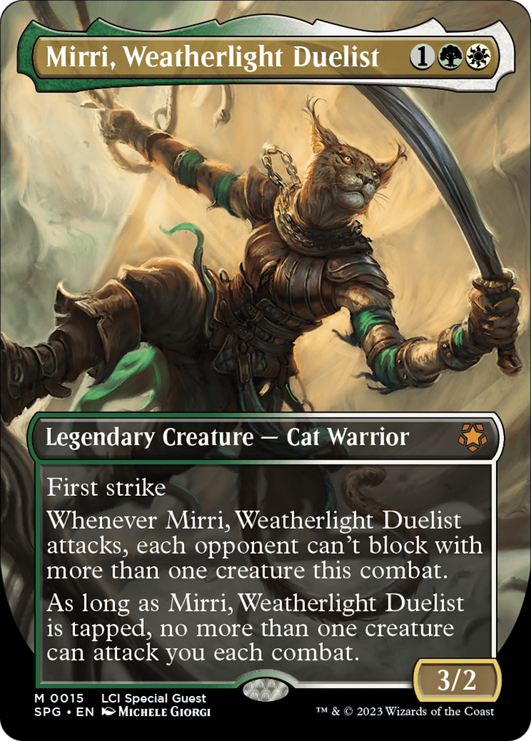 Mirri, Weatherlight Duelist (Borderless) [The Lost Caverns of Ixalan Special Guests] | The Gaming-Verse