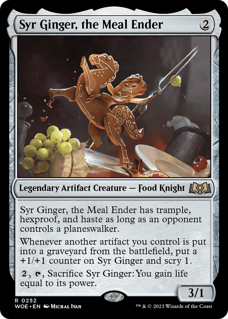 Syr Ginger, the Meal Ender [Wilds of Eldraine] | The Gaming-Verse