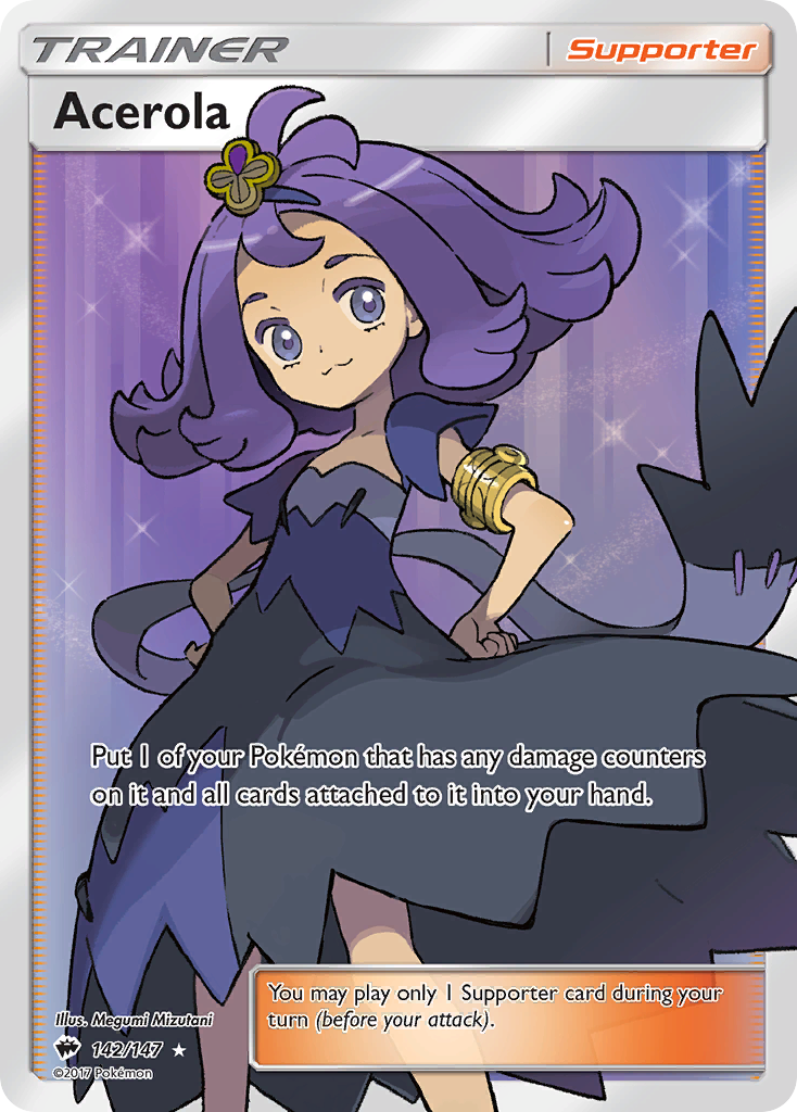 Acerola (142/147) [Sun & Moon: Burning Shadows] | The Gaming-Verse