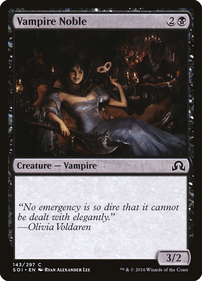 Vampire Noble [Shadows over Innistrad] | The Gaming-Verse