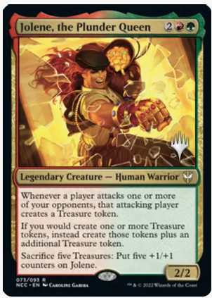 Jolene, the Plunder Queen (Promo Pack) [Streets of New Capenna Commander Promos] | The Gaming-Verse