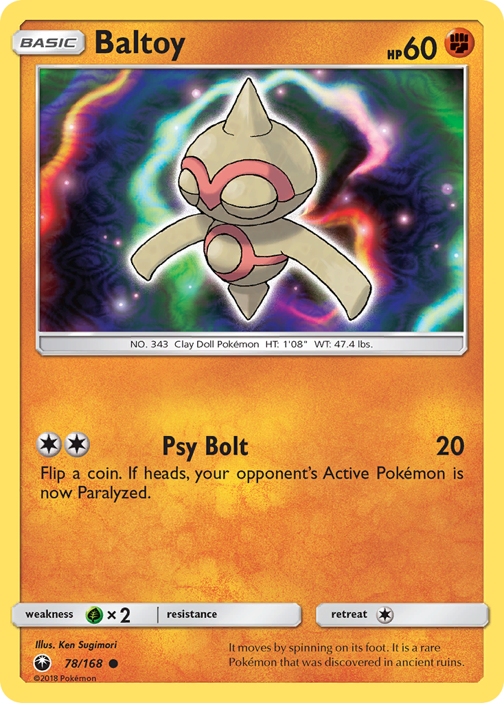 Baltoy (78/168) [Sun & Moon: Celestial Storm] | The Gaming-Verse