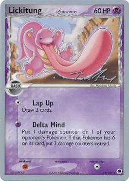 Lickitung (19/101) (Delta Species) (Legendary Ascent - Tom Roos) [World Championships 2007] | The Gaming-Verse