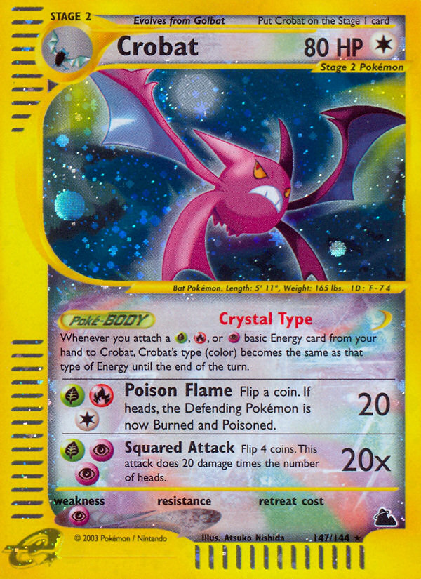 Crobat (147/144) [Skyridge] | The Gaming-Verse