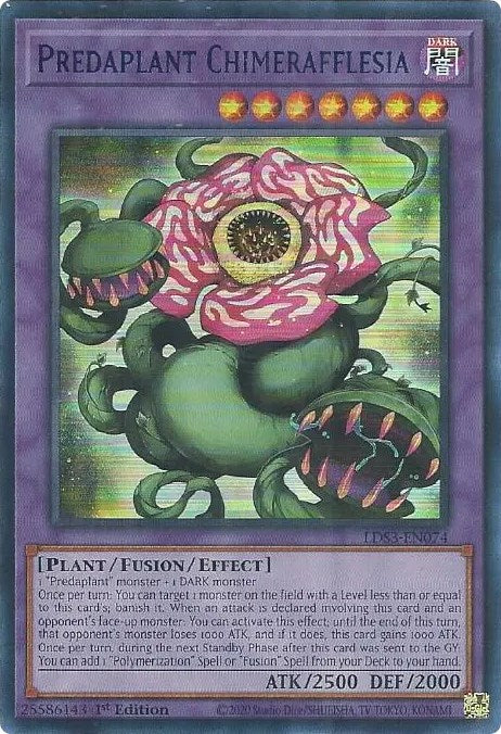 Predaplant Chimerafflesia (Blue) [LDS3-EN074] Ultra Rare | The Gaming-Verse