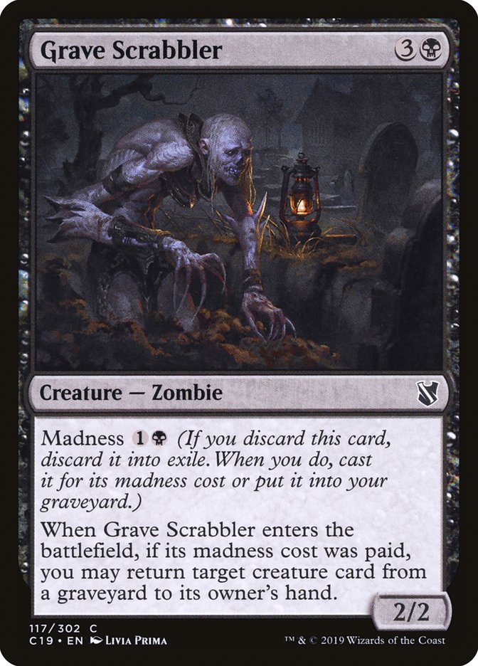 Grave Scrabbler [Commander 2019] | The Gaming-Verse