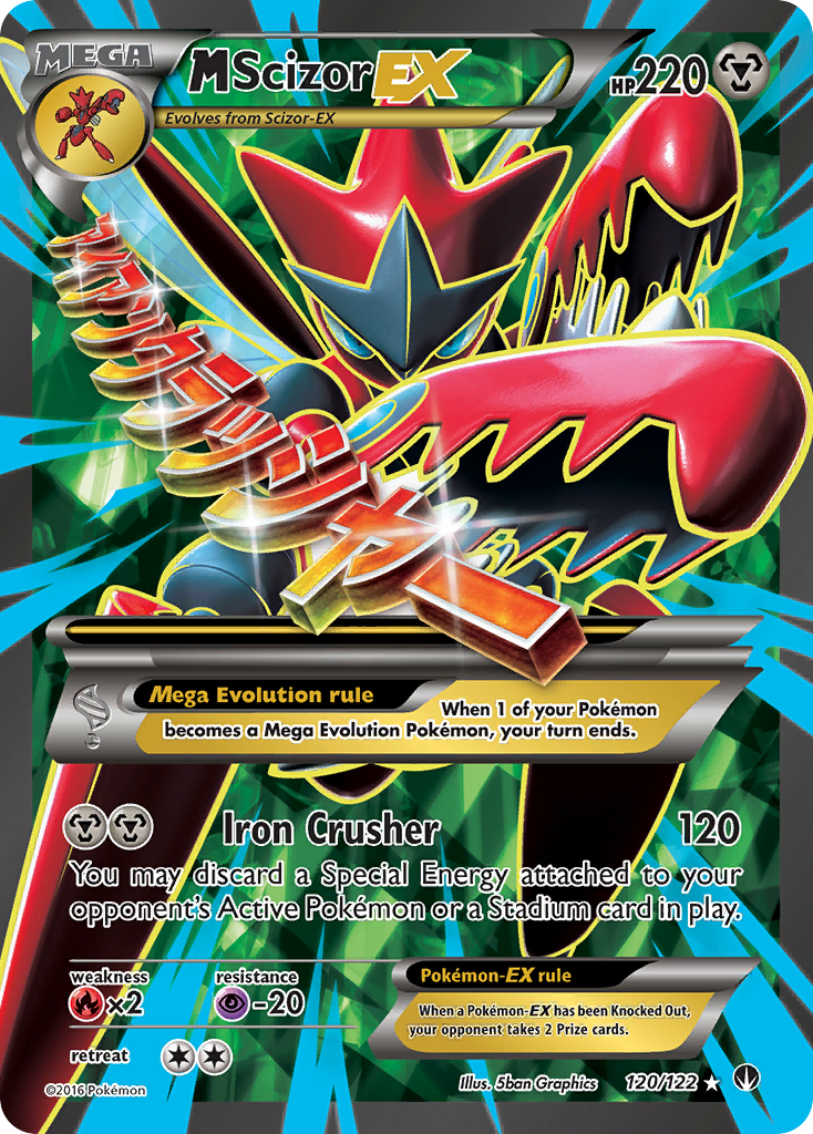 M Scizor EX (120/122) [XY: BREAKpoint] | The Gaming-Verse