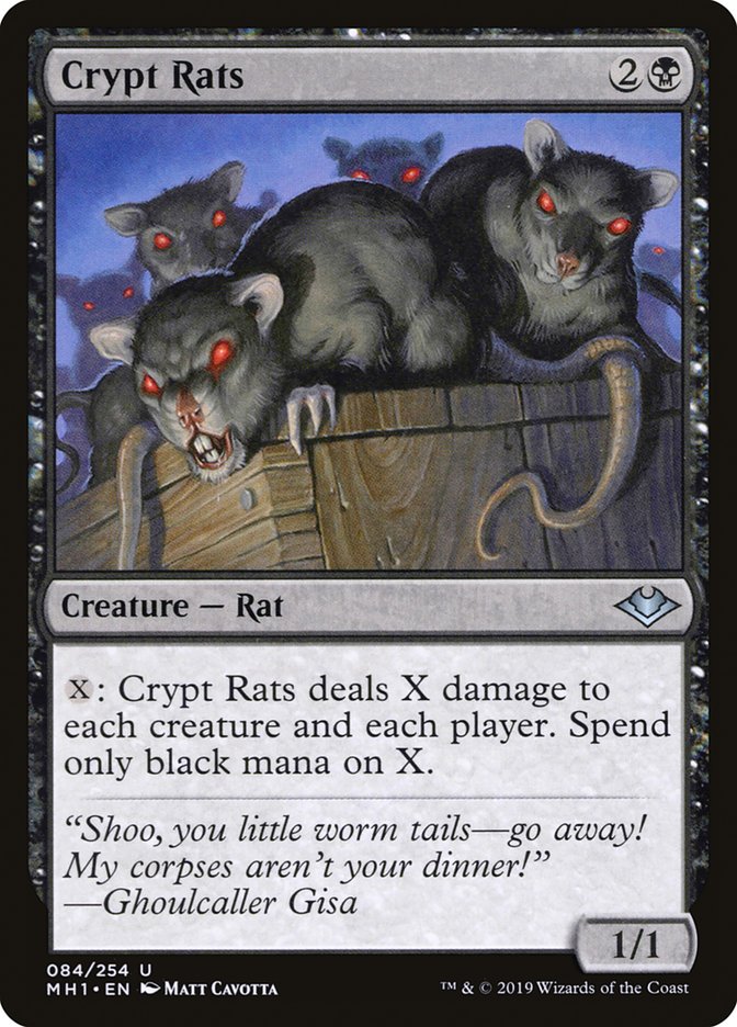 Crypt Rats [Modern Horizons] | The Gaming-Verse