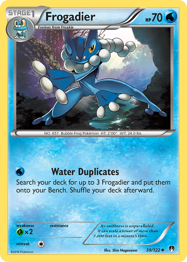 Frogadier (39/122) [XY: BREAKpoint] | The Gaming-Verse