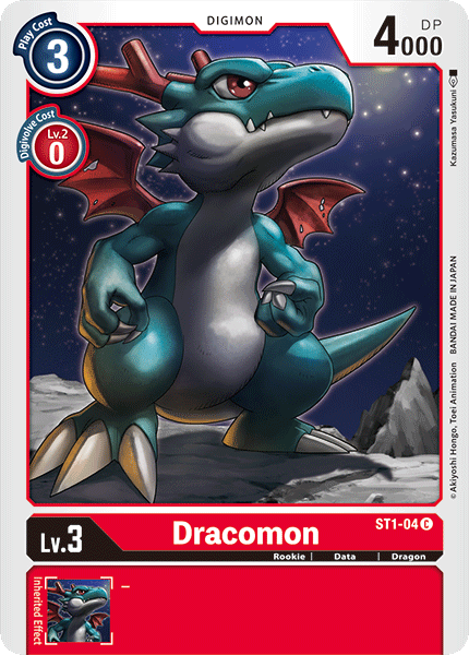 Dracomon [ST1-04] [Starter Deck: Gaia Red] | The Gaming-Verse