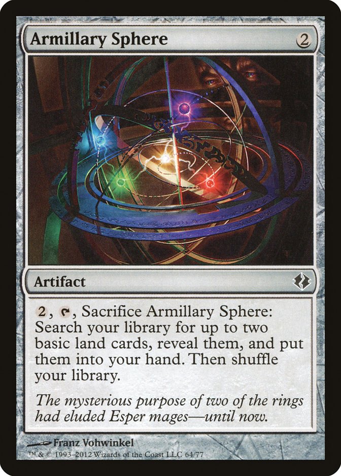 Armillary Sphere [Duel Decks: Venser vs. Koth] | The Gaming-Verse