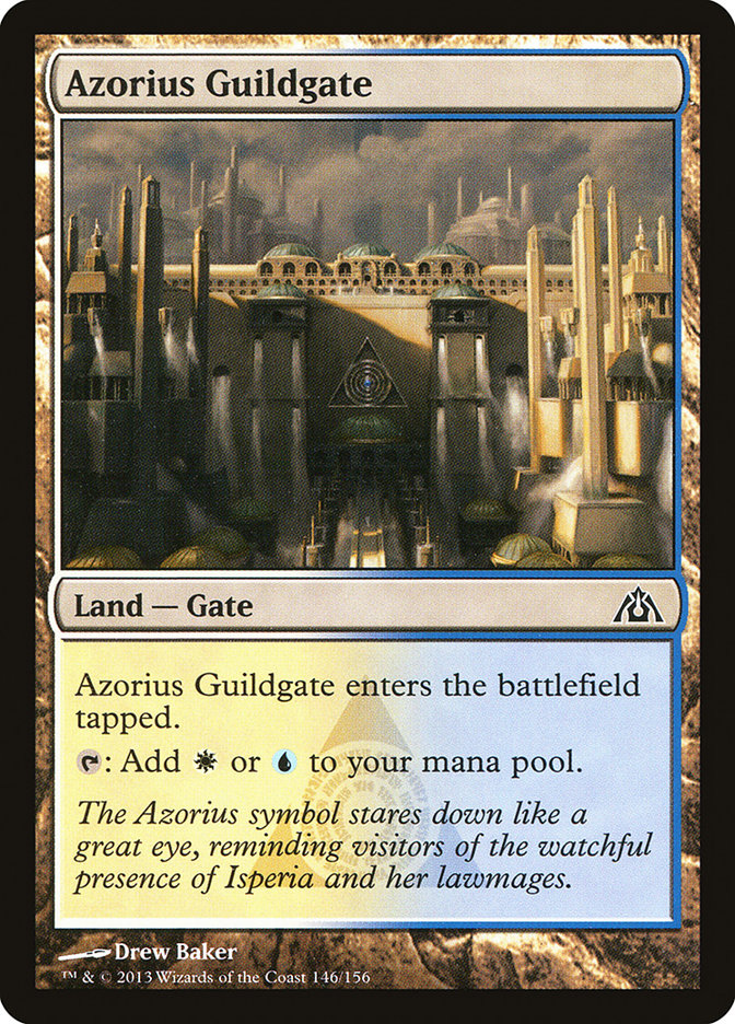 Azorius Guildgate [Dragon's Maze] | The Gaming-Verse