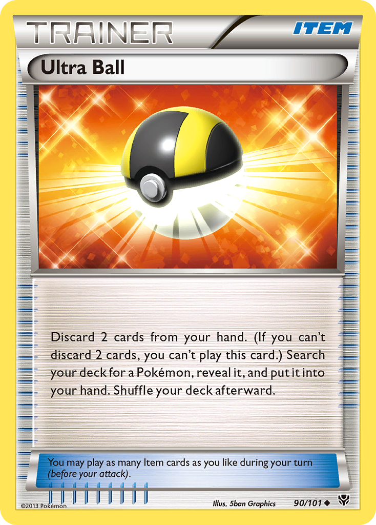 Ultra Ball (90/101) [Black & White: Plasma Blast] | The Gaming-Verse