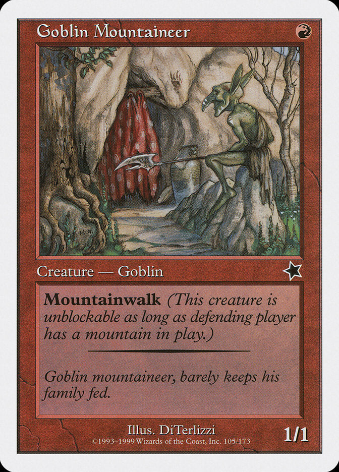 Goblin Mountaineer [Starter 1999] | The Gaming-Verse