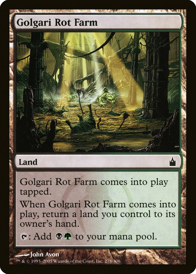 Golgari Rot Farm [Ravnica: City of Guilds] | The Gaming-Verse