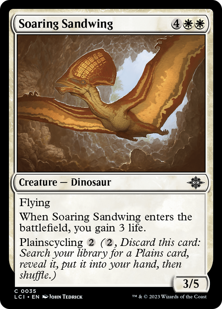 Soaring Sandwing [The Lost Caverns of Ixalan] | The Gaming-Verse