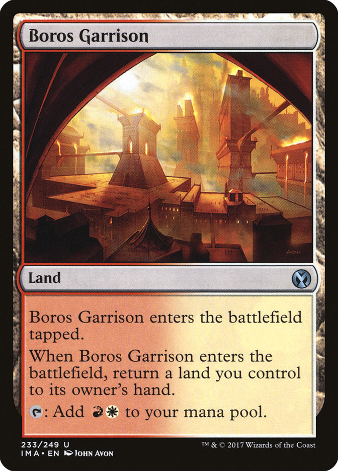 Boros Garrison [Iconic Masters] | The Gaming-Verse