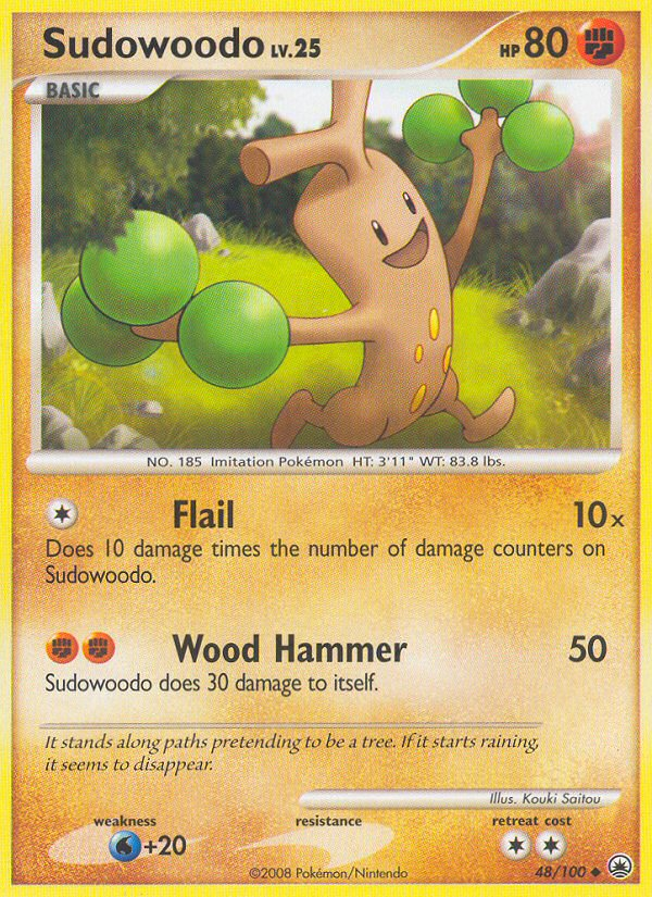 Sudowoodo (48/100) [Diamond & Pearl: Majestic Dawn] | The Gaming-Verse