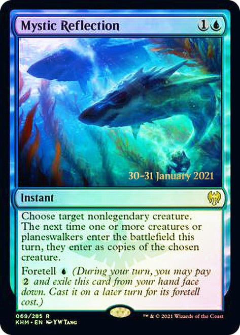 Mystic Reflection  [Kaldheim Prerelease Promos] | The Gaming-Verse