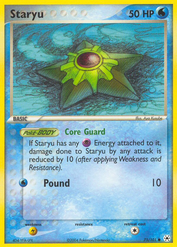 Staryu (75/101) [EX: Hidden Legends] | The Gaming-Verse